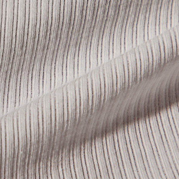 Ribbed High Neck Cami in White | James Perse Los Angeles