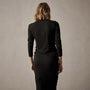 Tencel Cashmere Turtleneck in Black | James Perse Los Angeles