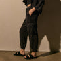 Soft Fluid Cargo Pant in Black | James Perse Los Angeles