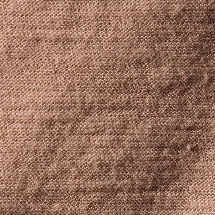 Sheer Slub Crew Neck Tee  in Rose Nude | James Perse Los Angeles
