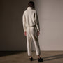 Cozy Oversized Half Zip  in Ivory | James Perse Los Angeles