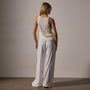 Cotton Linen Knit Tank in White | James Perse Los Angeles