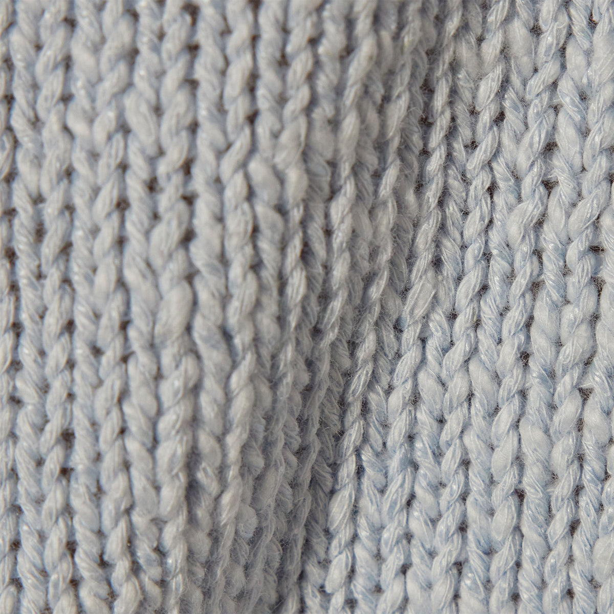 Cotton Linen Boatneck Sweater in Bleached Blue | James Perse Los Angeles