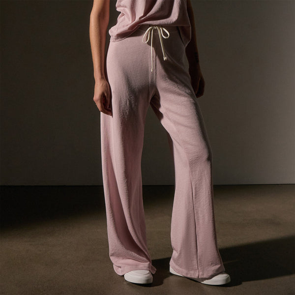 Wide Leg Sweatpant  in Degas Pigment | James Perse Los Angeles