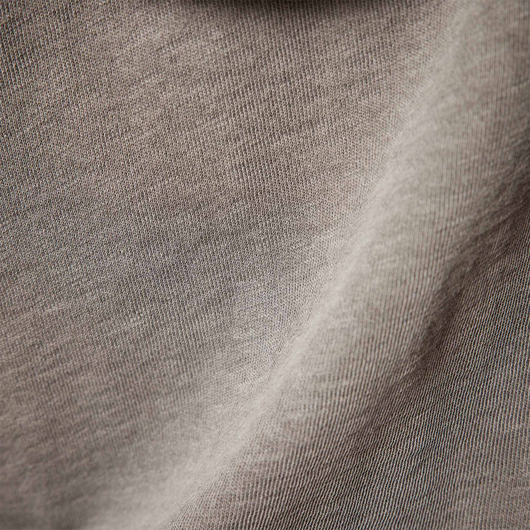 Vintage French Terry Zip Up Hoodie in Burro Pigment | James Perse Los Angeles