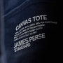 Large Canvas Tote in Royal Blue | James Perse Los Angeles