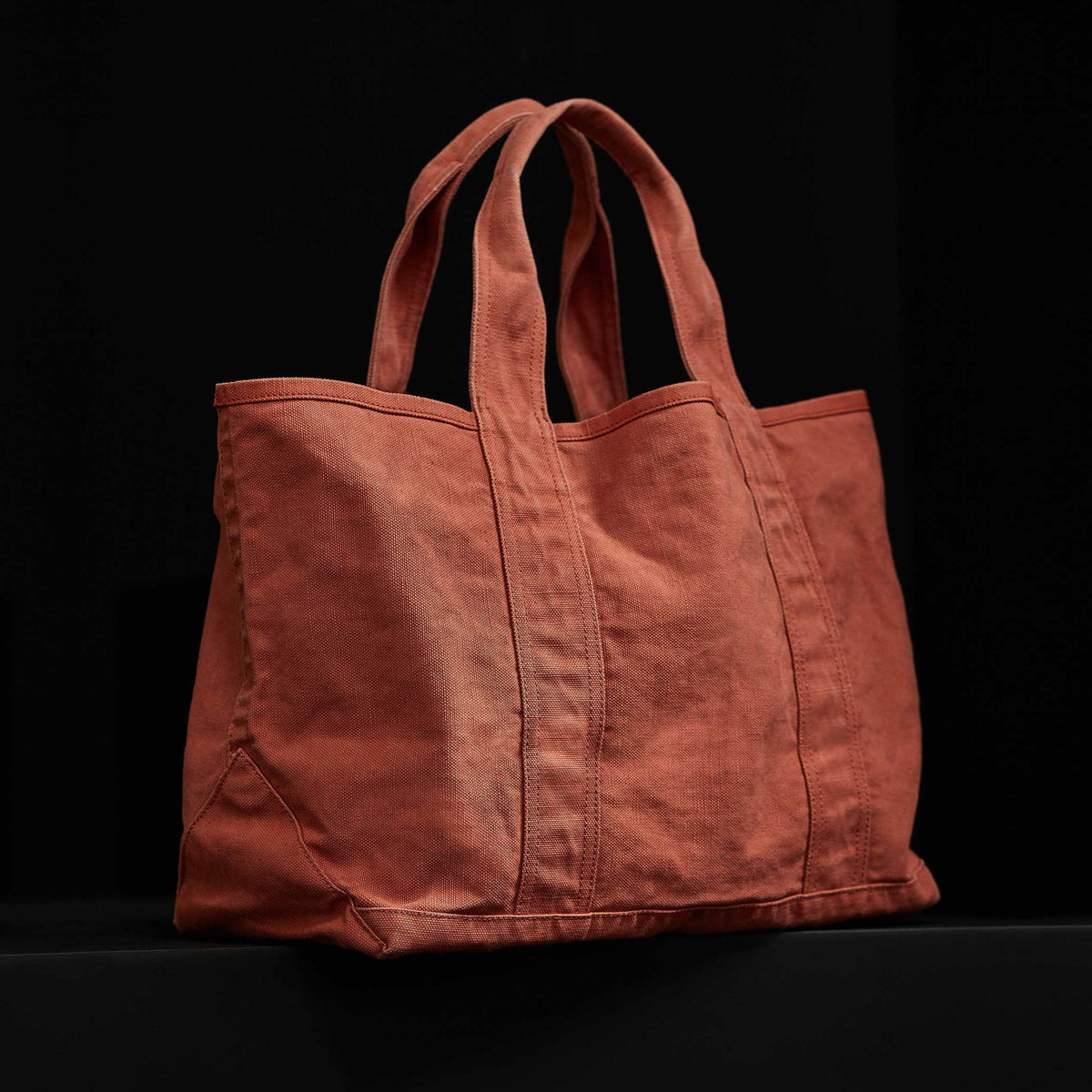 Small Canvas Tote In Sunburst | James Perse Los Angeles