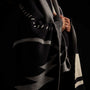 Grateful Dead Cashmere Blanket - Navy/Grey Smoke/Ivory | James Perse Los Angeles