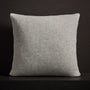 Baby Soft Throw Pillow With Piping - Light Heather Grey | James Perse Los Angeles