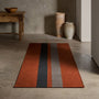 3.5 X 9 Double Stripe Runner in Ochre/Blk Marl/Flint | James Perse Los Angeles