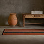 3.5 X 9 Double Stripe Runner in Ochre/Blk Marl/Flint | James Perse Los Angeles