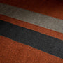 3.5 X 9 Double Stripe Runner in Ochre/Blk Marl/Flint | James Perse Los Angeles
