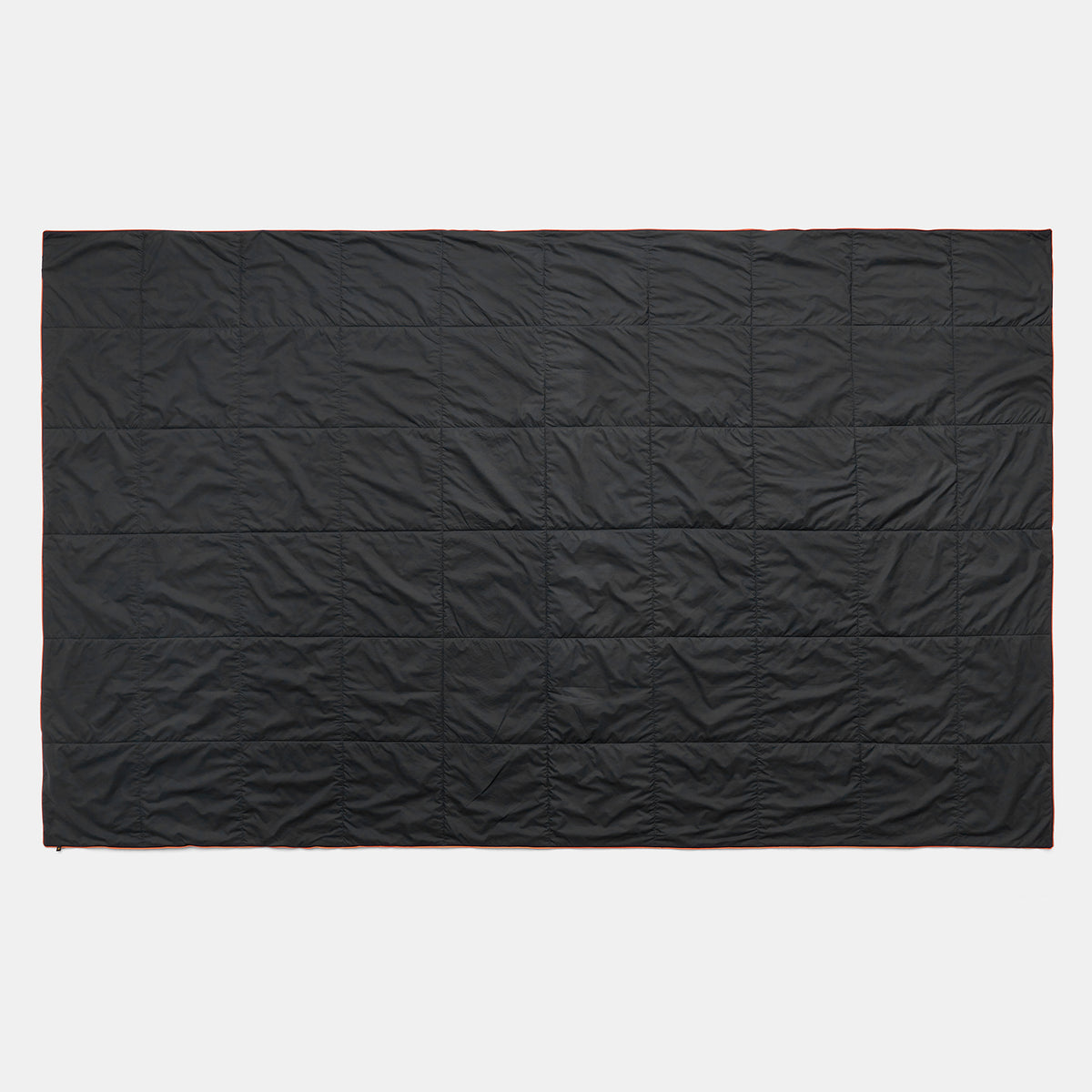 Y/OSEMITE Quilted Blanket In Navy/Orange | James Perse Los Angeles