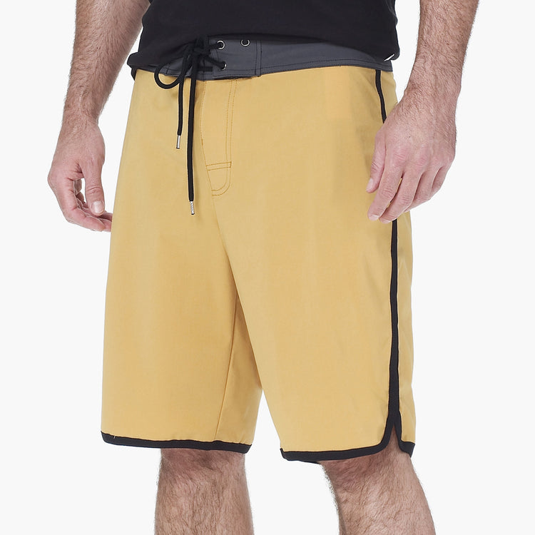 Vintage Board Short W/Embroide - Solar/Slate/Black | James Perse Los Angeles