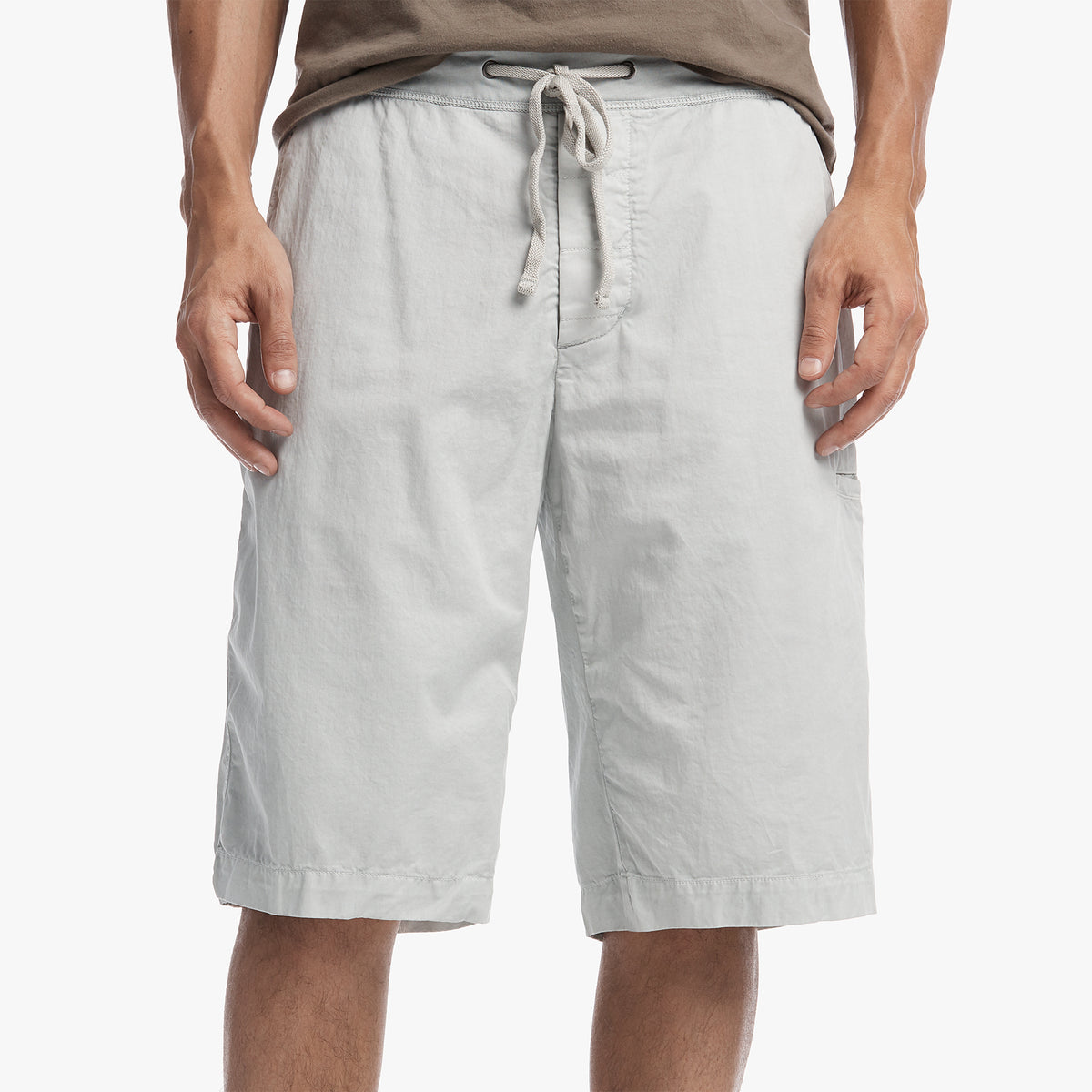 Contrast Waist Surplus Short in Ozone Pigment | James Perse Los Angeles