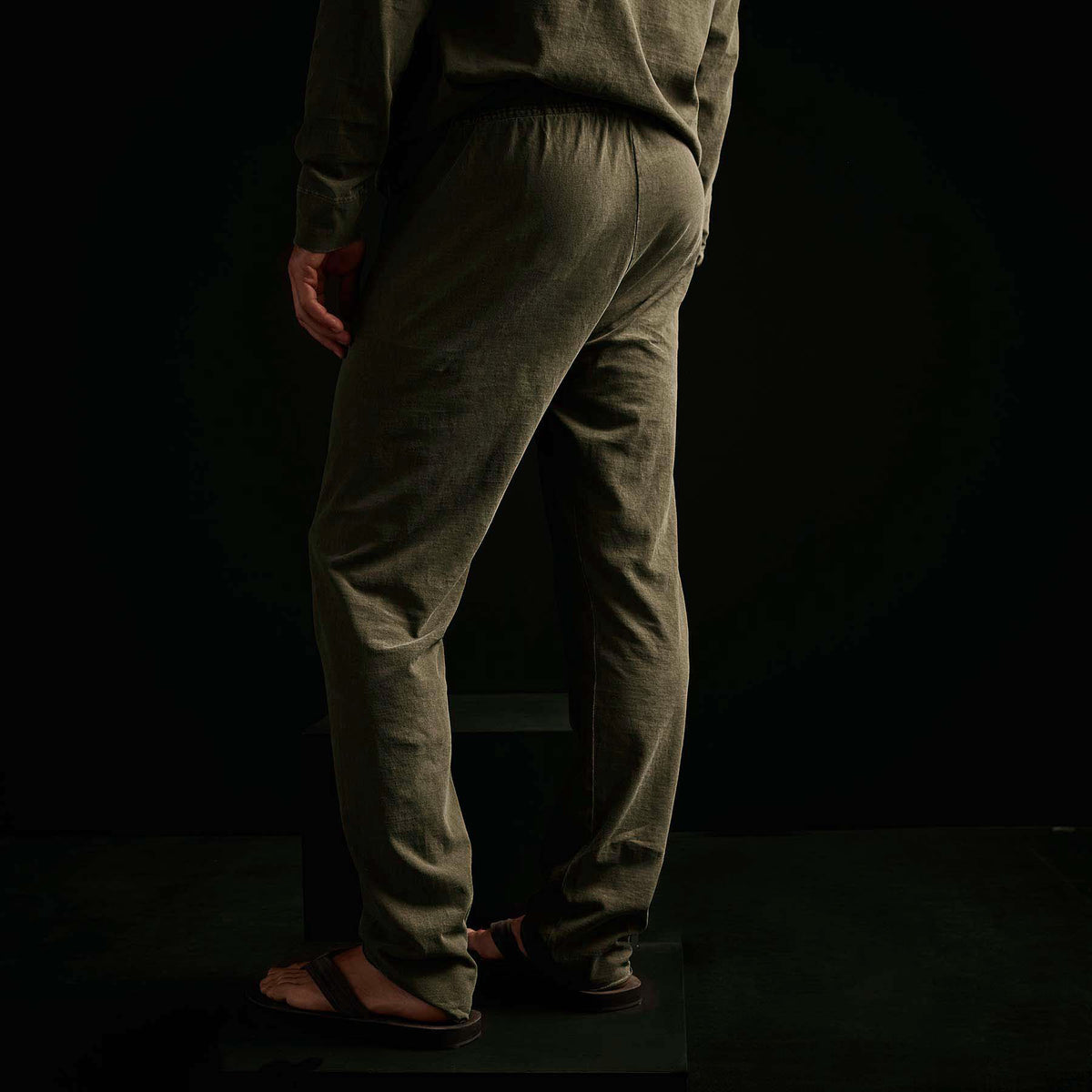 High Twist Jersey Pant - Old Whiskey Pigment | James Perse Los Angeles