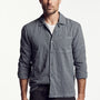 Cotton Lawn Utility Shirt in North Pigment | James Perse Los Angeles