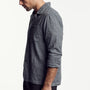Cotton Lawn Utility Shirt in North Pigment | James Perse Los Angeles