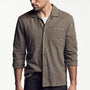 Cotton Lawn Utility Shirt in Marjoram Pigment | James Perse Los Angeles