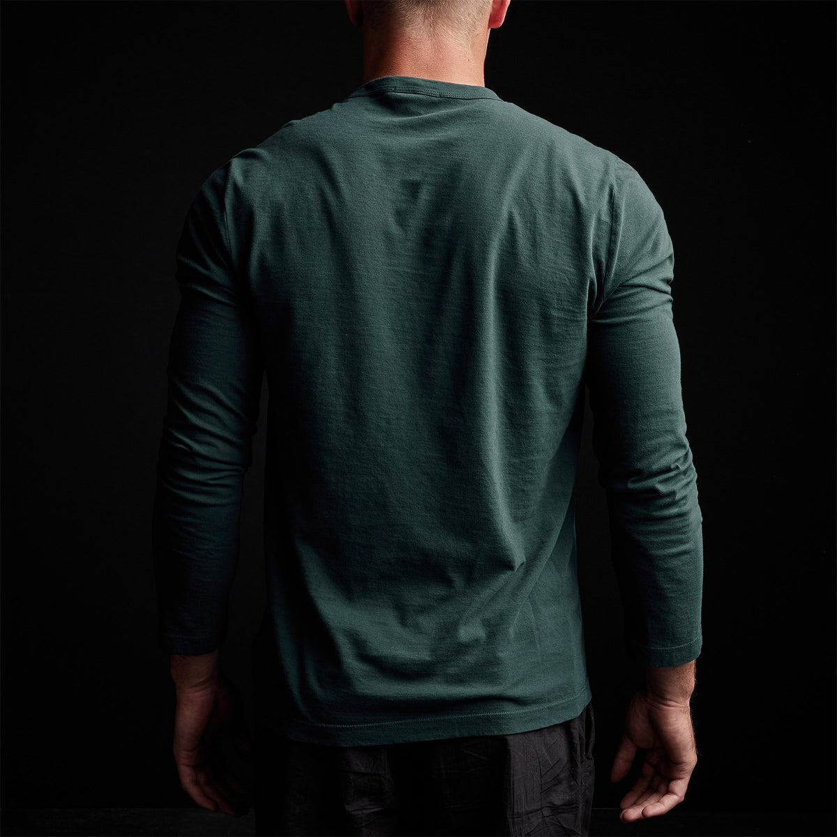 Long Sleeve Crew Neck in Laurel | James Perse Los Angeles