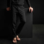 Piped Track Pant - Black | James Perse Los Angeles