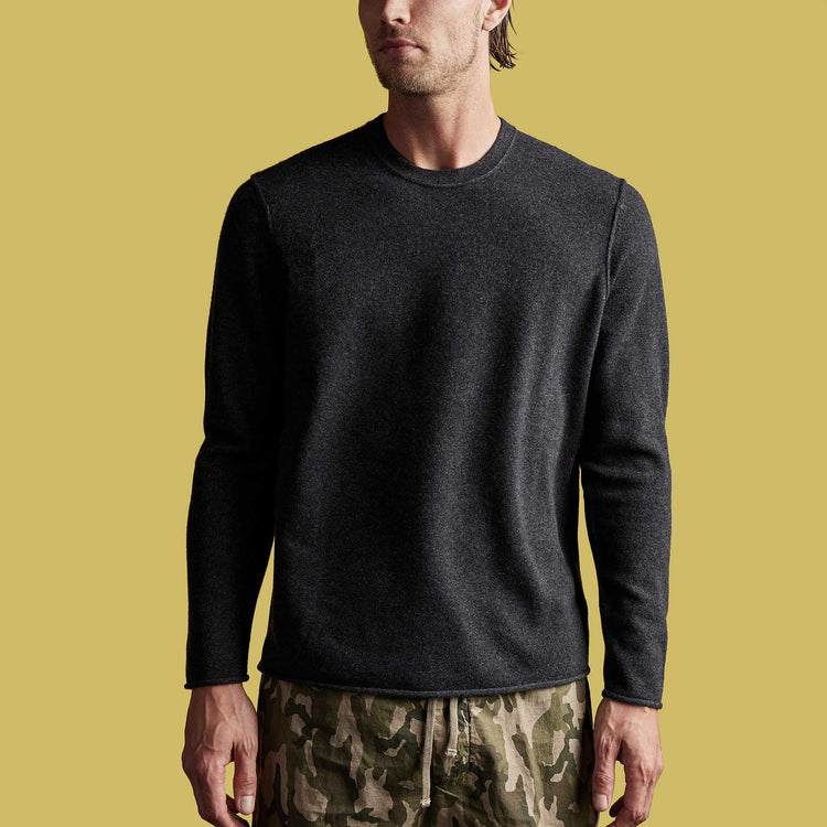 Grateful Dead Recycled Cashmere Sweater in Anthracite | James Perse Los Angeles