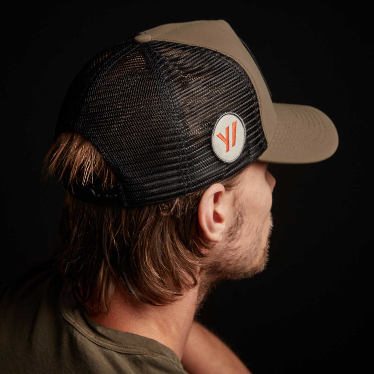 Y/OSEMITE Patch Trucker in Tent | James Perse Los Angeles