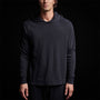 Thermal Raglan Hoodie in Blue Oil | James Perse Los Angeles 