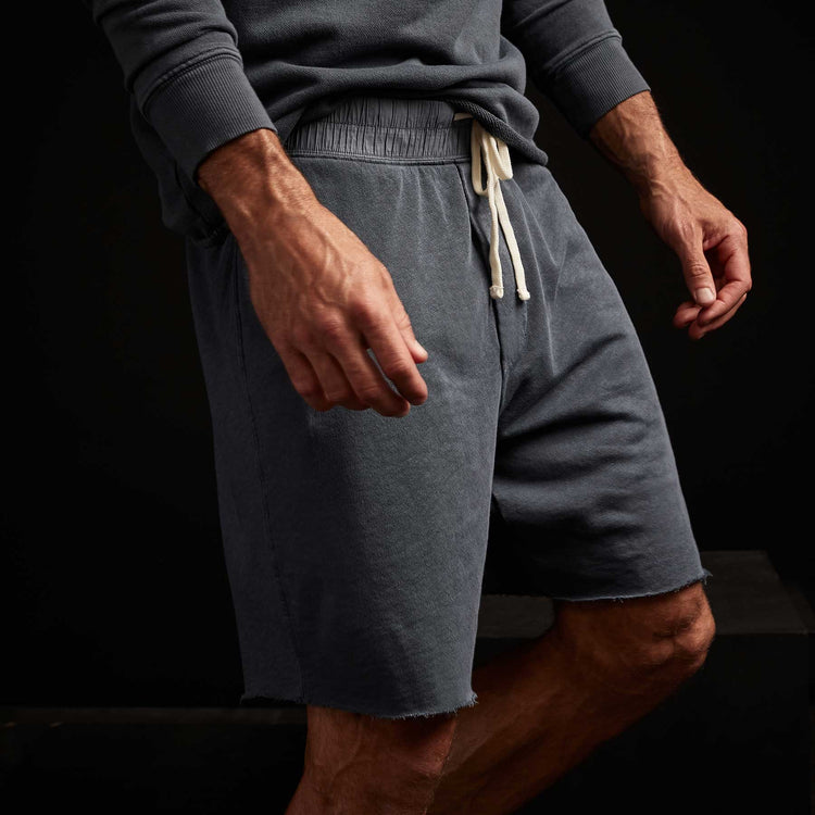 Vintage French Terry Contrast Waist Short - Maine Pigment | James Perse Los Angeles