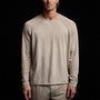 Linen Blend Raglan Sweater in Mineral | James Perse Los Angeles 