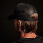 Wave Patch Scuba Trucker Hat - Black | James Perse Los Angeles