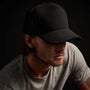 Scuba Trucker Hat In Black | James Perse Los Angeles