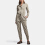 Mixed Media Jumpsuit In Chino Pigment | James Perse Los Angeles
