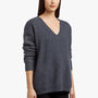 Cashmere Silk Oversized Sweater In Indigo | James Perse Los Angeles