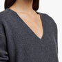 Cashmere Silk Oversized Sweater In Indigo | James Perse Los Angeles