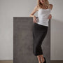 Long Jersey Tank - White | James Perse Los Angeles