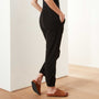 Fine Corduroy Pant - Black | James Perse Los Angeles