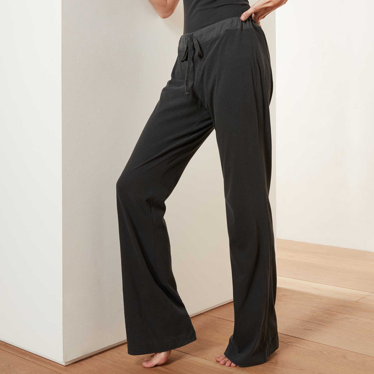 Knit Jersey Pajama Pant - Carbon Pigment | James Perse Los Angeles