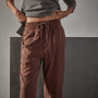 Lightweight Drape Utility Pant in Malt | James Perse Los Angeles