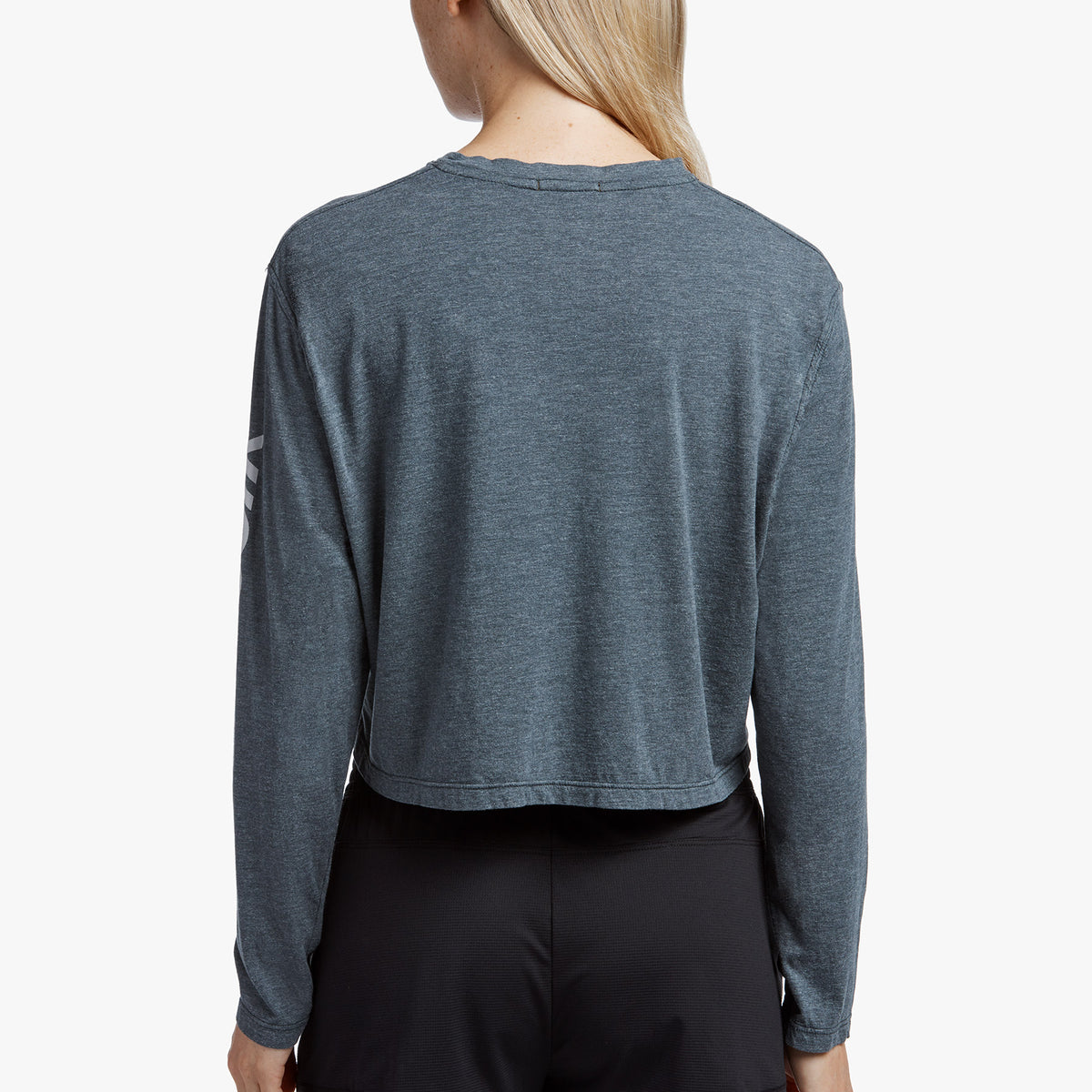 Y/OSEMITE Tech Jersey Cropped Tee In Petrol | James Perse Los Angeles