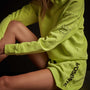 Y/OSEMITE Graphic Pullover Hoody - Bright Neon/Black | James Perse Los Angeles