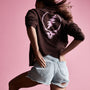 Grateful Dead Pullover Hoody in Black Cherry | James Perse Los Angeles