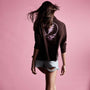 Grateful Dead Pullover Hoody in Black Cherry | James Perse Los Angeles