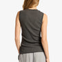 Rib Muscle Tank - Black | James Perse Los Angeles
