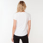 Cotton Crepe Tee In White | James Perse Los Angeles