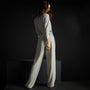 Back Keyhole Jumpsuit in Grey Melange | James Perse Los Angeles