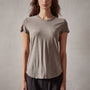 Sheer Slub Crew Neck Tee in Concrete | James Perse Los Angeles