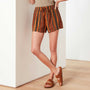 Vintage Striped Short In Amber Stripe | James Perse Los Angeles