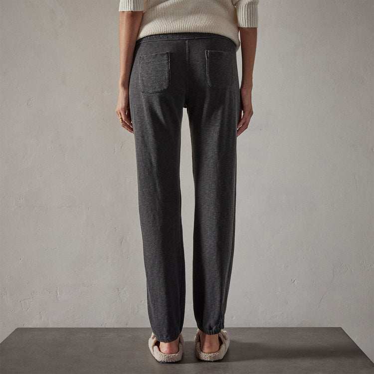 Vintage French Terry Sweatpant in Carbon Pigment | James Perse Los Angeles