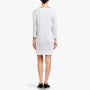Raglan Sweatshirt Dress in White | James Perse Los Angeles